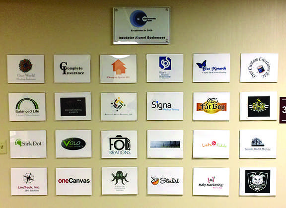 These are the alumni of the SCC Business Incubator at the Entrepreneurship Center.